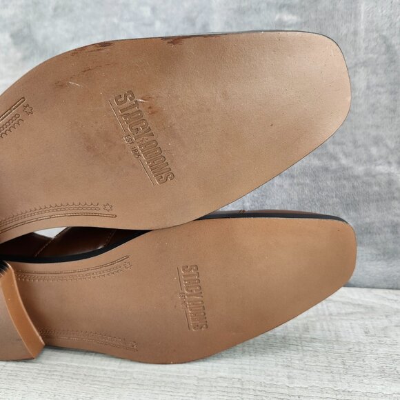 Stacey Adams Men Size 12M (EU45) Calderon Cognac  NIB main image 6